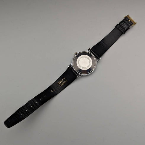 英国ヴィンテージ MAPPIN 自動巻き腕時計 3針カレンダー メタルケース 動作良好